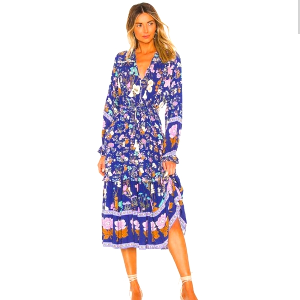COPY - Spell & the Gypsy wild bloom midi dress